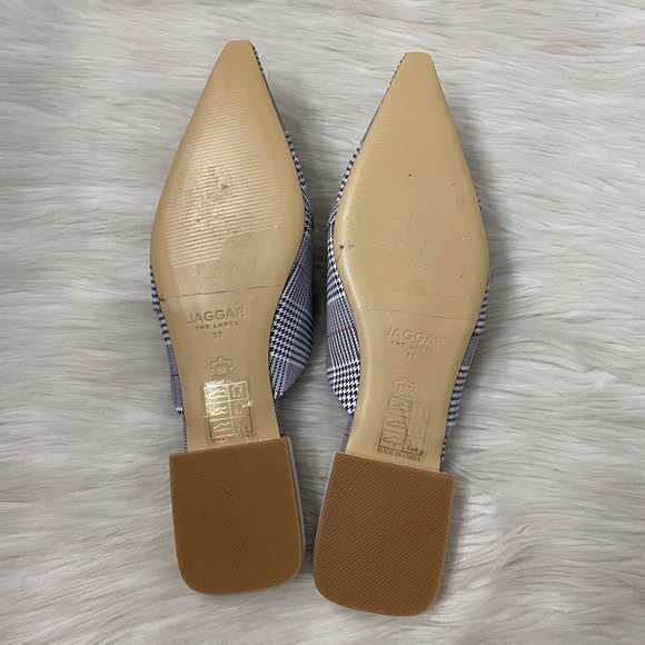 Jaggar The Label Plaid Check Flats Shoes Revolve - Picture 7 of 8